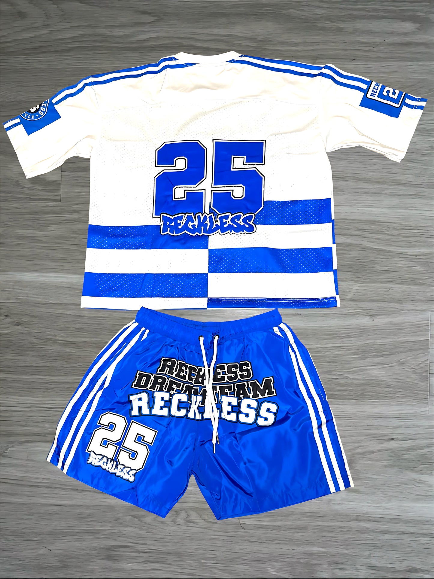 Blue Jersey Set
