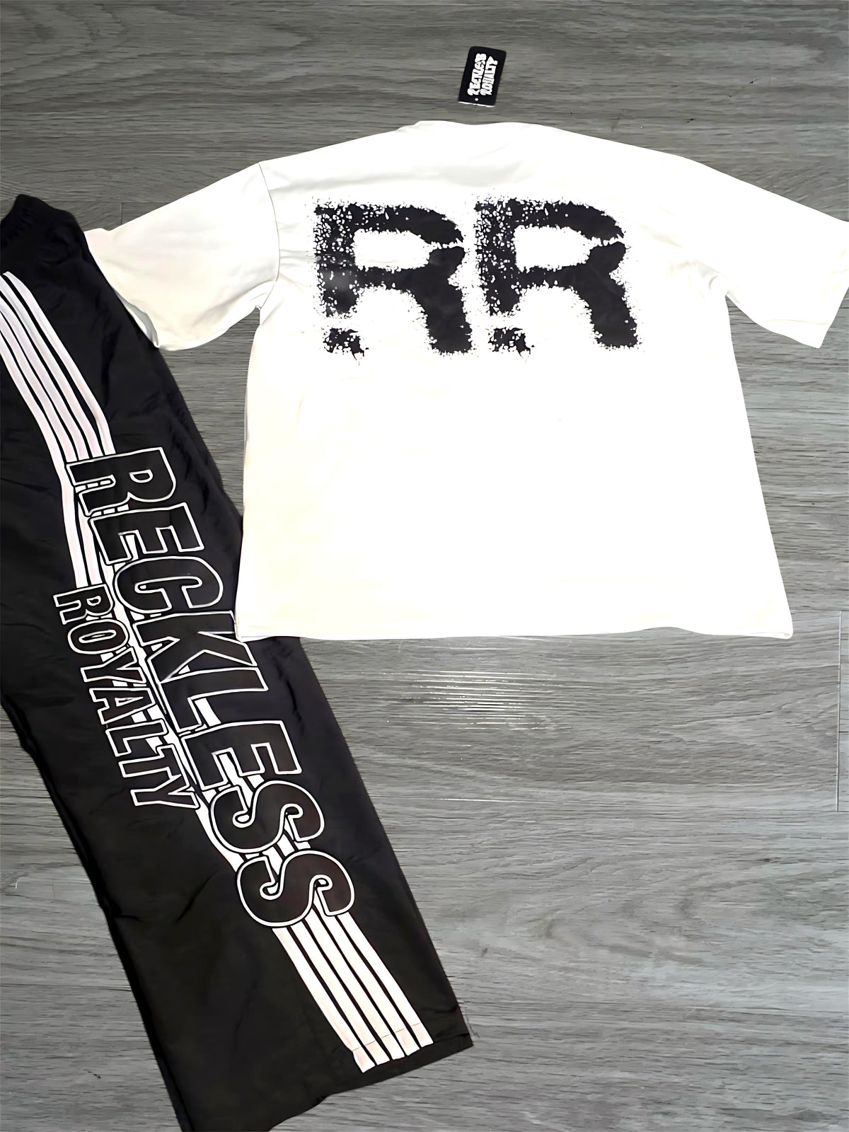 Black & White Pants Set