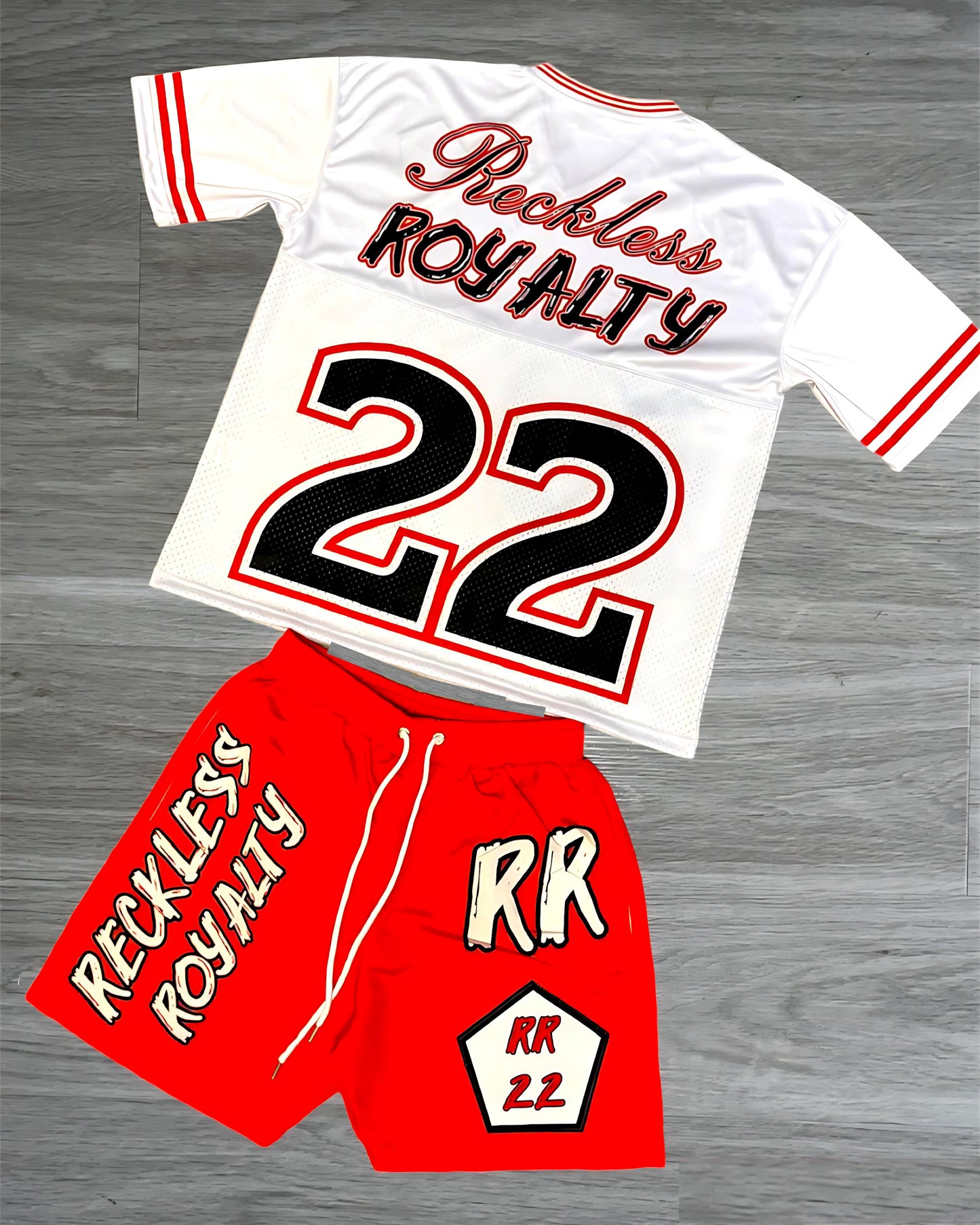 Red Jersey Set