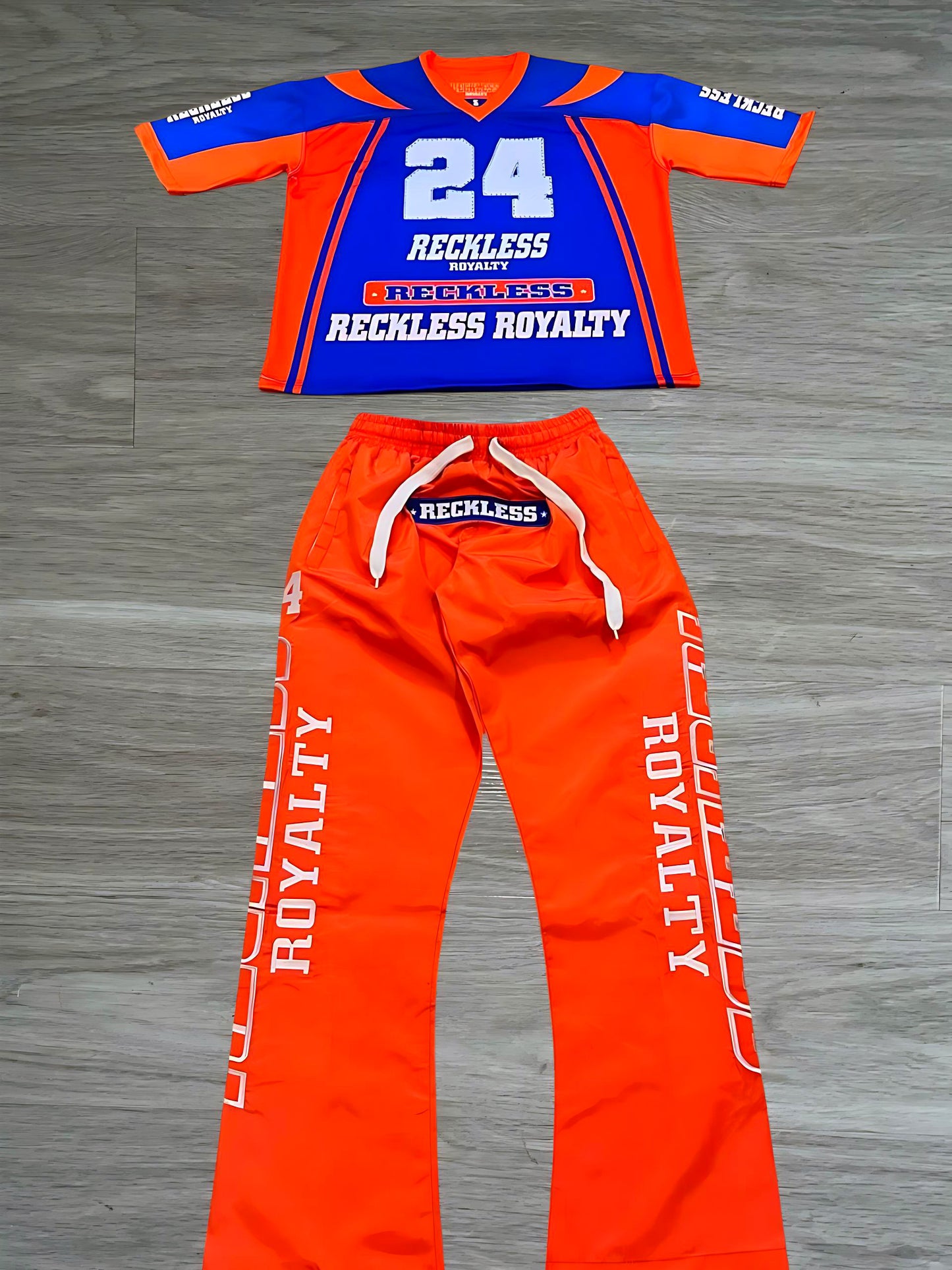 Orange Jersey Set