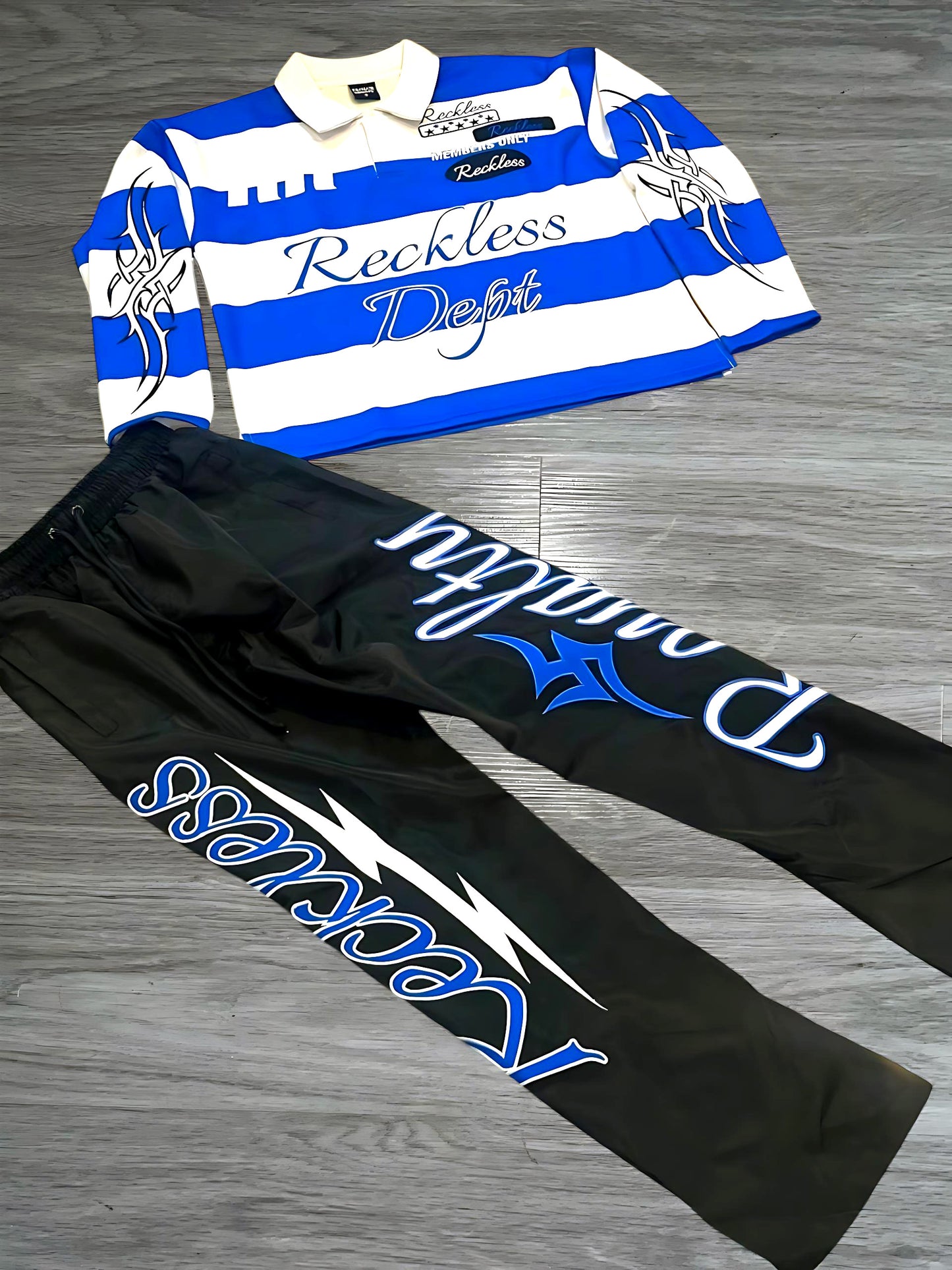 Blue Striped Sets