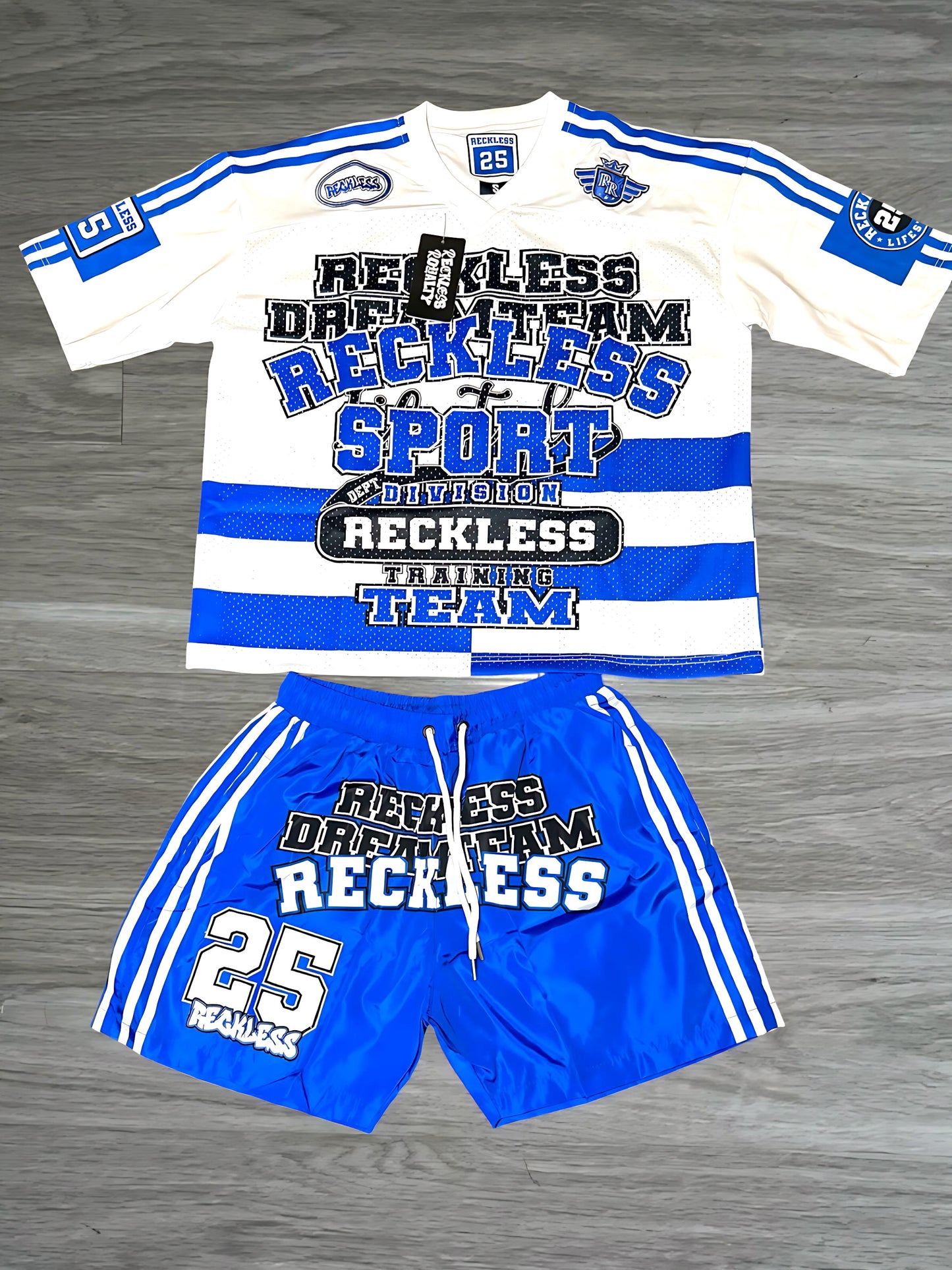 Blue Jersey Set
