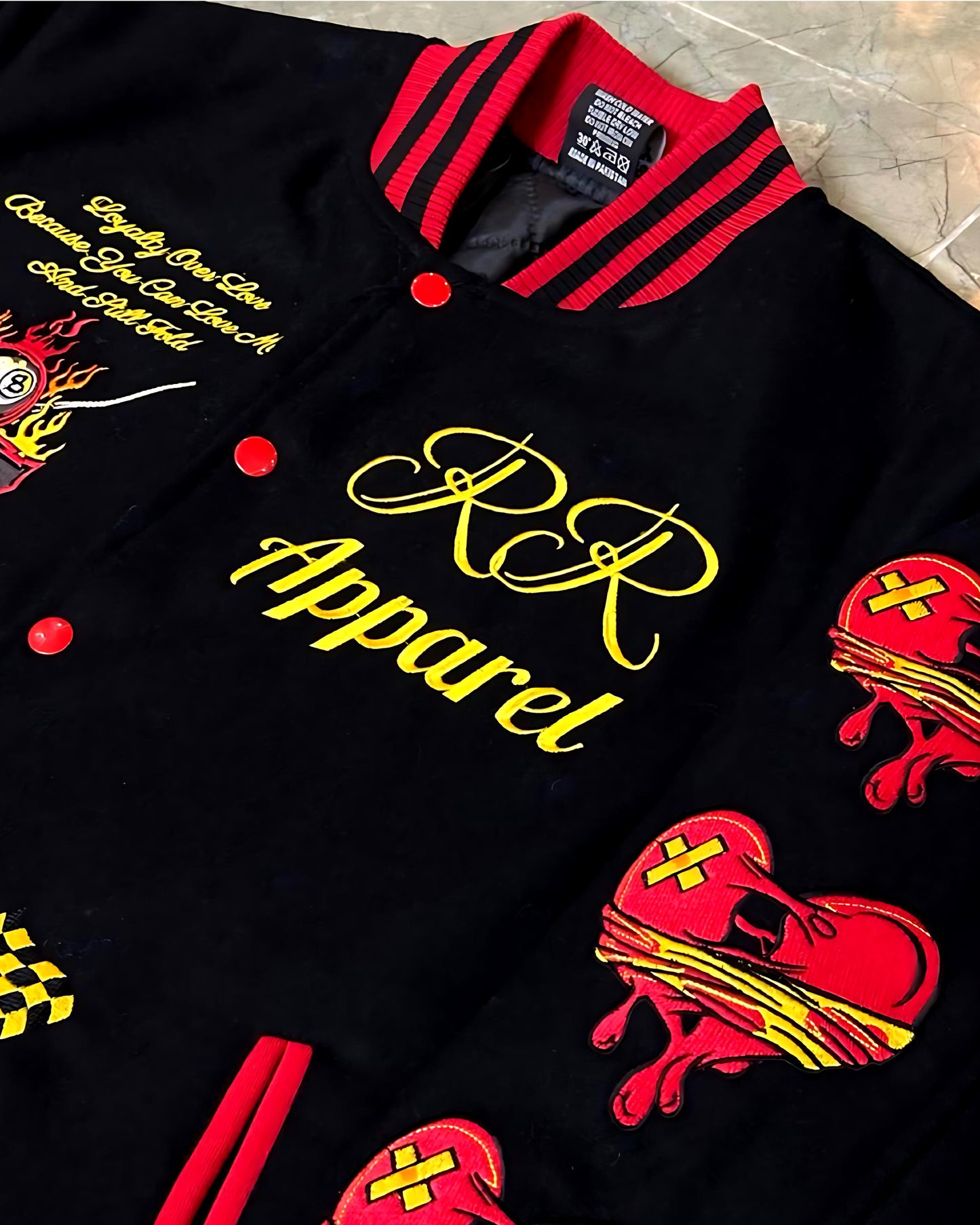 8 Ball Letterman Jacket