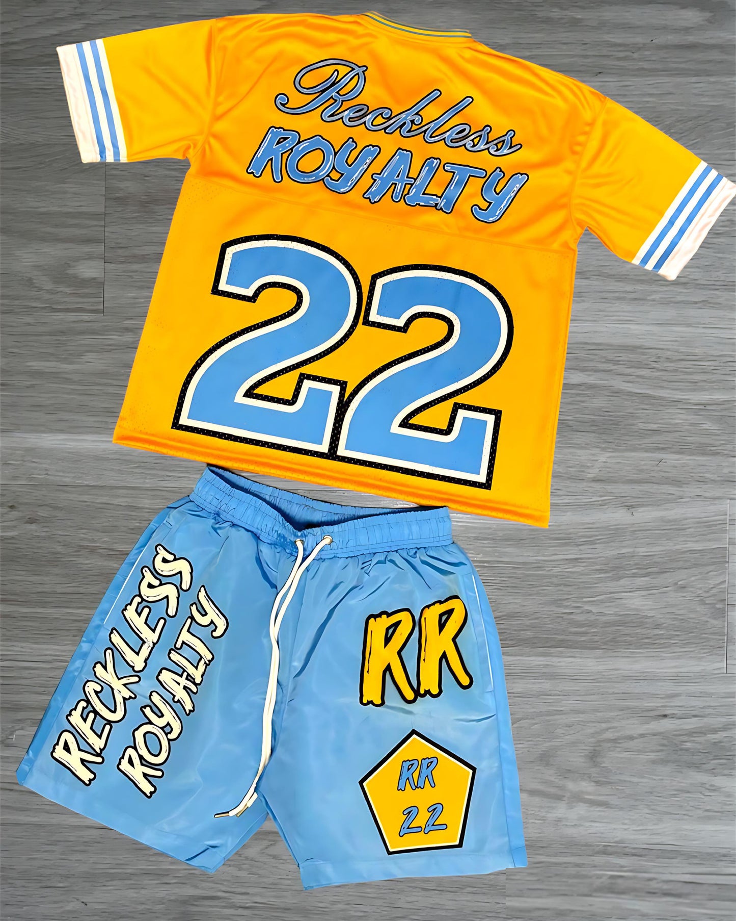 Blue Jersey Set