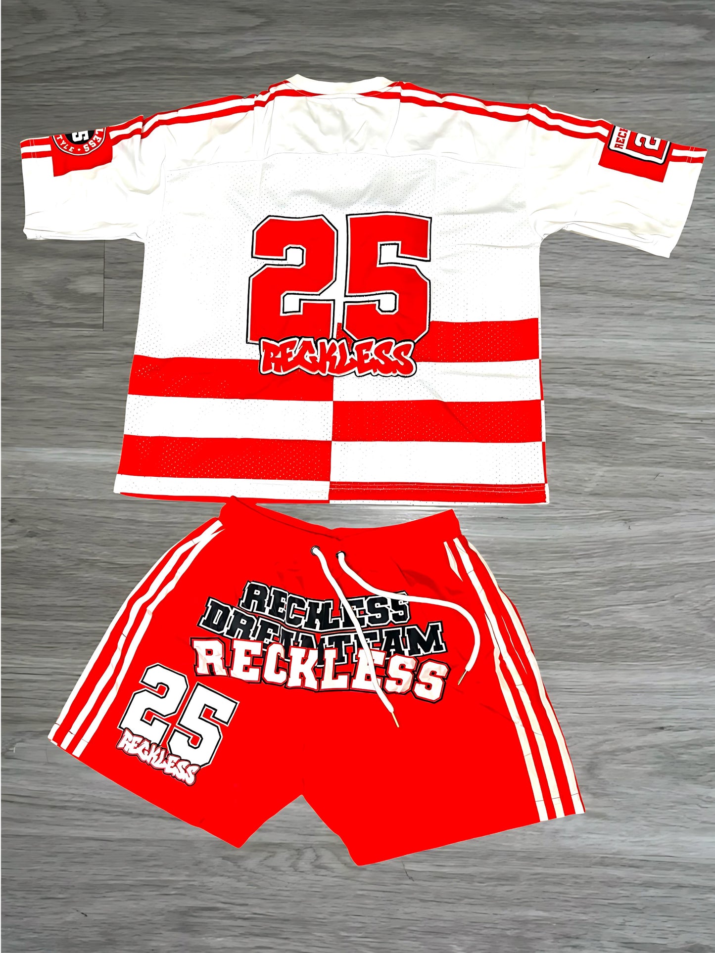 Red Jersey Set