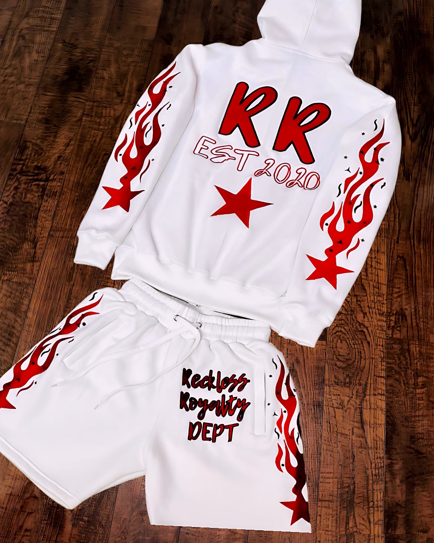 Flamed Star Short Set