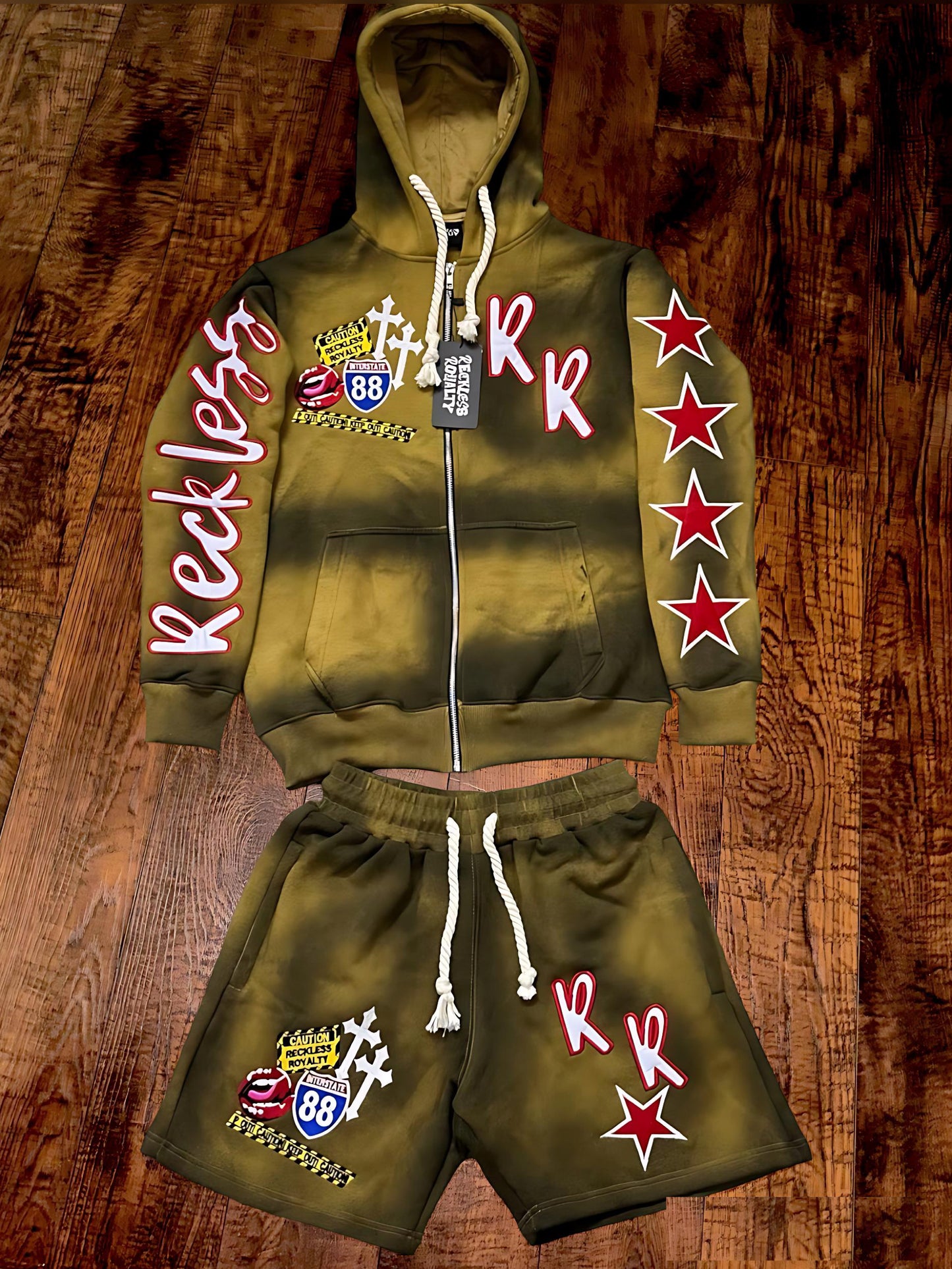 Patched Short Set