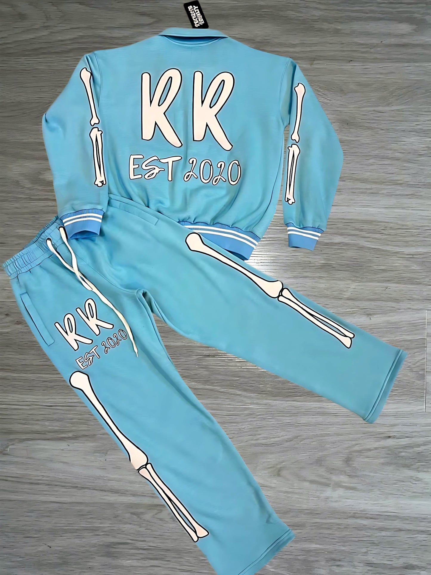 Baby Blue Bone Set