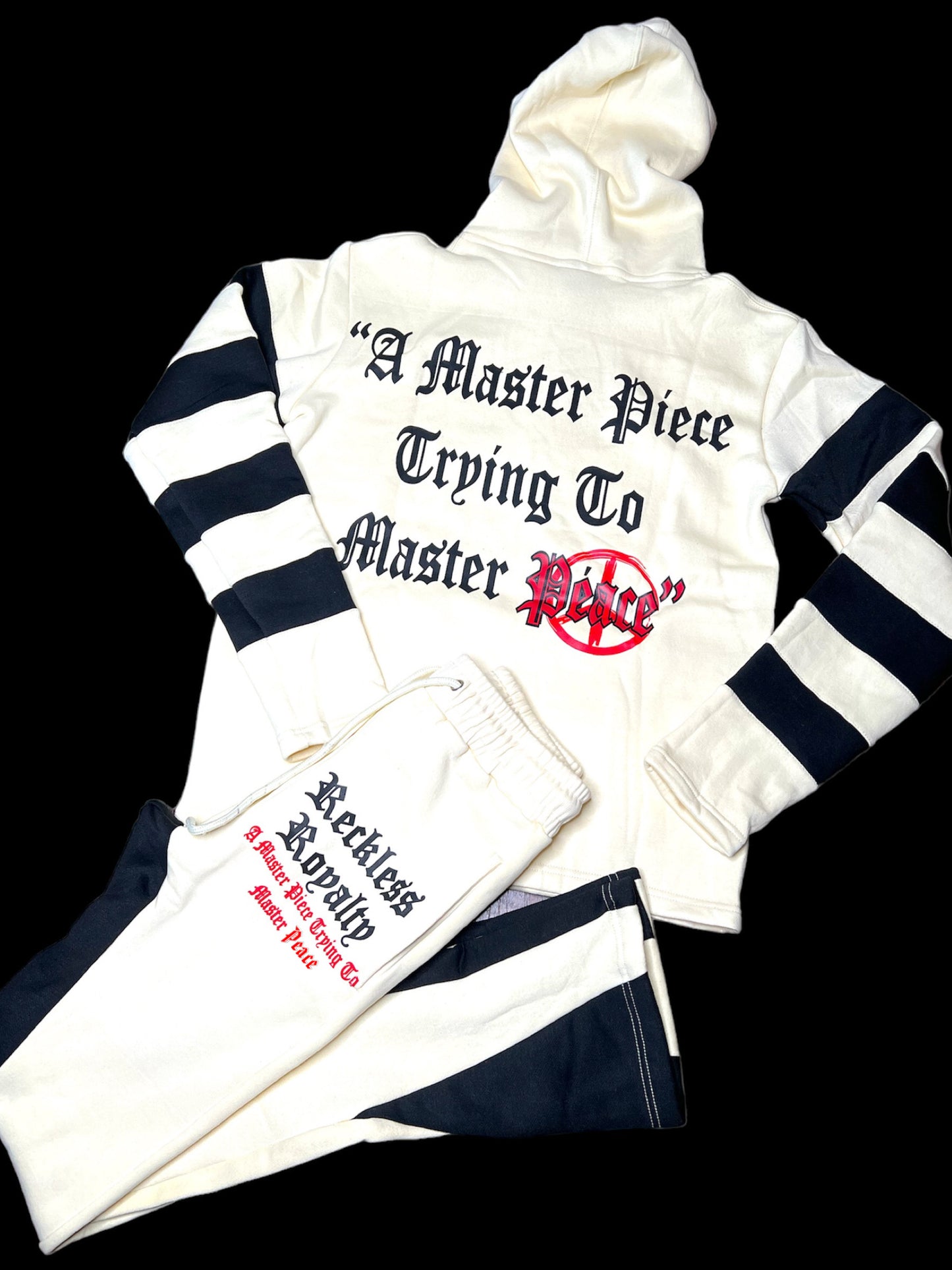 Cream Sweatsuit Set