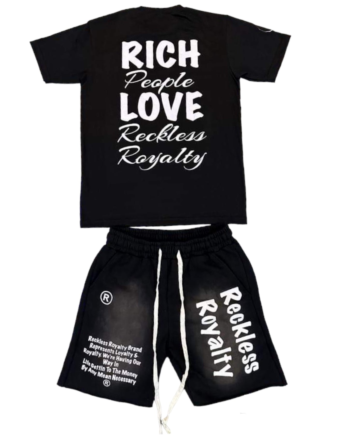 Black Acid Wash Sets