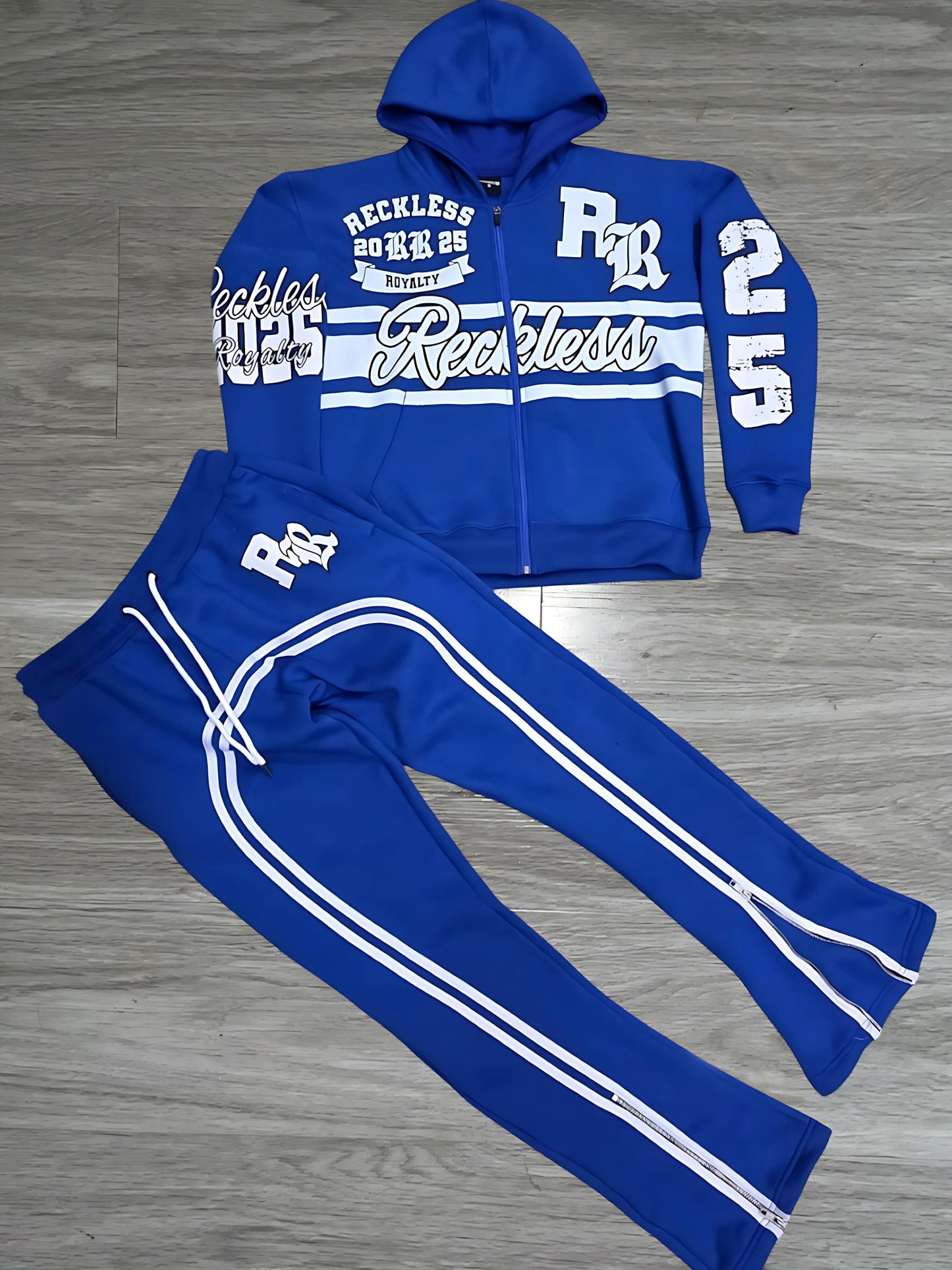 Blue Varsity Sweatsuit
