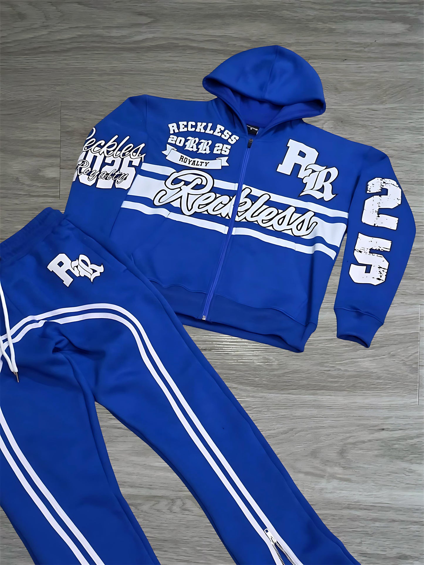 Blue Varsity Sweatsuit