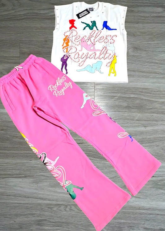 Pink Rhinestone Set
