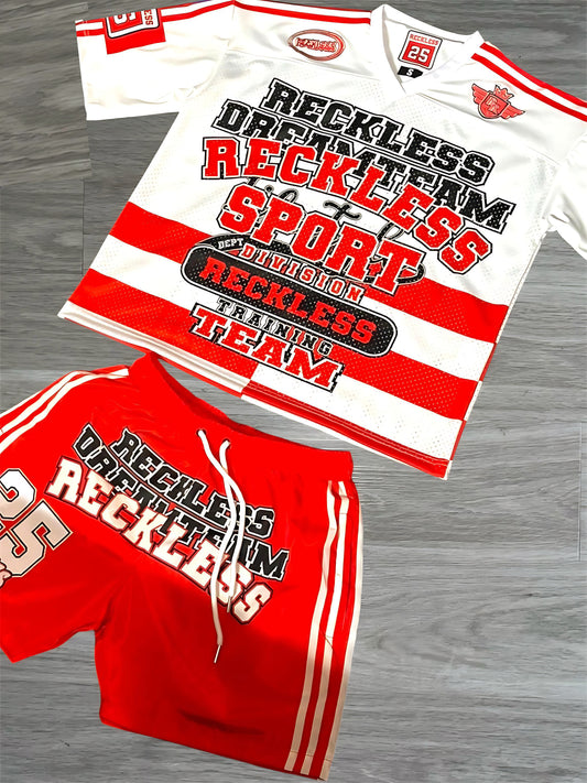 Red Jersey Set