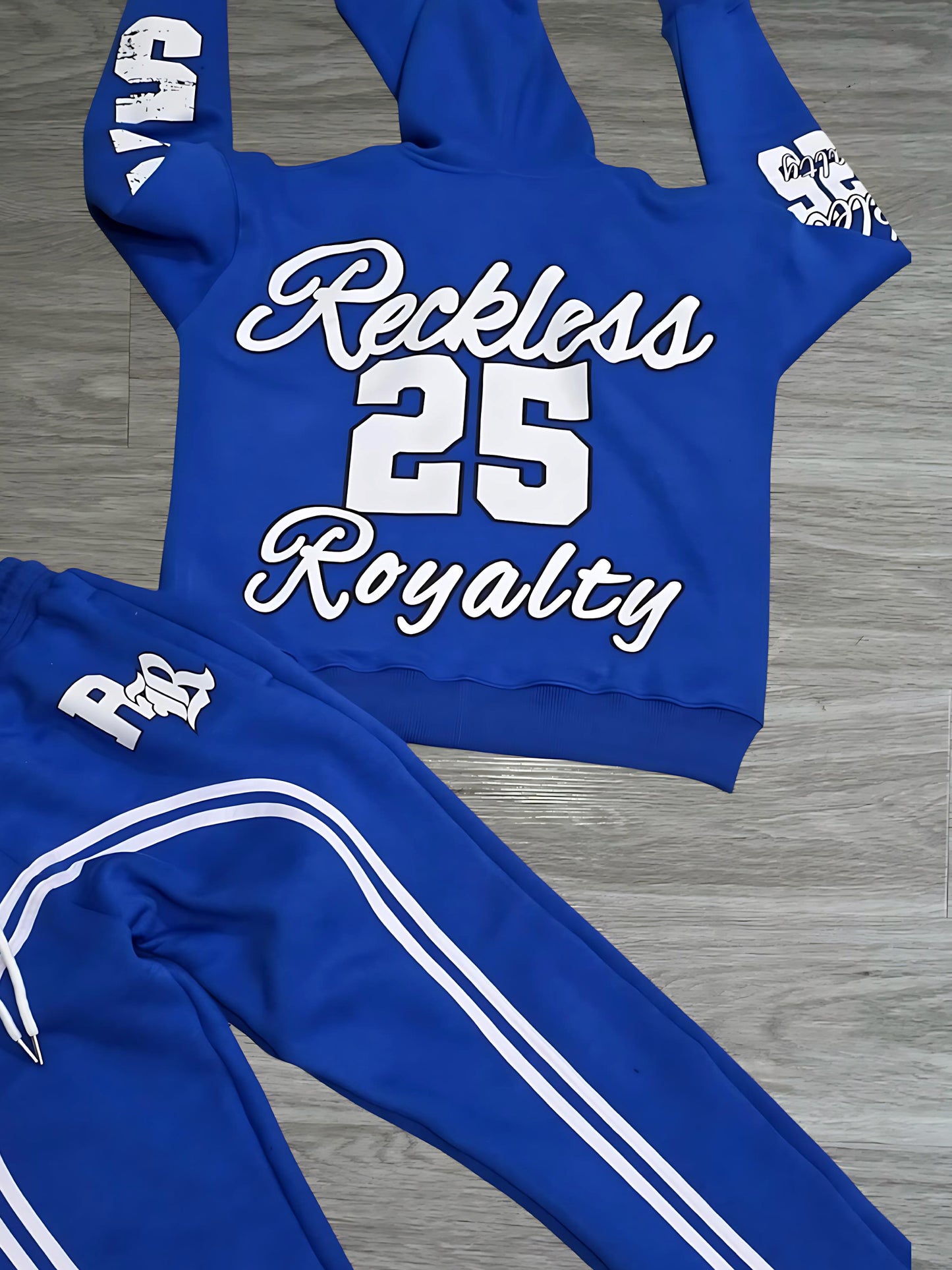 Blue Varsity Sweatsuit